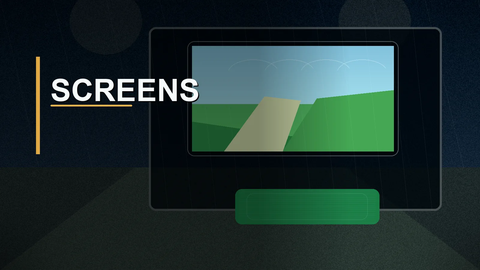 Golf simulator impact screen inside a net enclosure